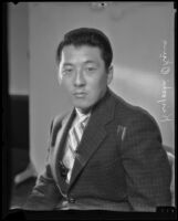 Kiyoshi Patrick Okura, graduate of UCLA and secretary of the JACL, Los Angeles, 1935