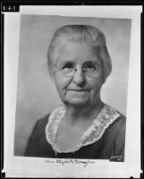 Elizabeth Douglas, library founder, Newport Beach, 1935