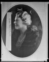 Ethel March Fulton, director of La Rew School for Girls, 1935 (copy photo)