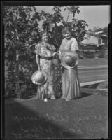 Edith Kump and Mrs. H. Leroy Zoller, Los Angeles, 1935