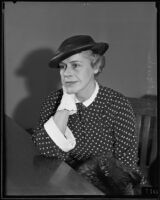 Janet Beecher, actress, 1935