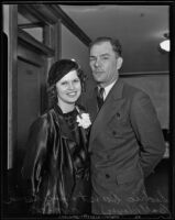 Cedric Durst and Leona Durst, filed damages in automobile accident suit, Los Angeles, 1935