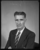 Jim Fitzgerald, Loyola Stadium groundskeeper, Los Angeles, circa 1934