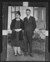 Herbert and Della Hanson, an American couple living in Ethiopia, Los Angeles County, 1935