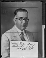Sam G. Austin, Los Angeles, 1935