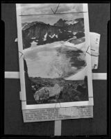 Tulainyo Lake near in the eastern Sierras near Mount Whitney, Tulare County 1935