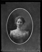 Mary Stimson, circa 1900 (copy neg. 1935)