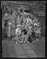 Children at a Halloween Party, Los Angeles, 1935