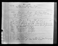 Mary Lou Dix Court Record, 1935