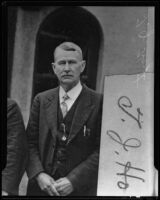 Councilman Thomas J. Hoyt, Los Angeles, 1935