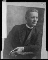 Portrait of Dr. David Huber, Minister, [rephotographed, 1934]