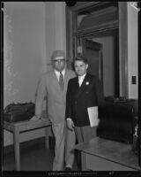 Dave Hutton and Roy Watkins, Los Angeles, circa 1932
