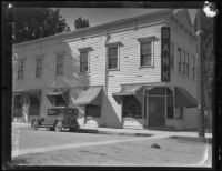 Inyo County Bank closes doors, Bishop, 1927