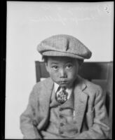 Jimmy Ito, genius speller, Los Angeles, 1930