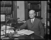 United States Judge William P. James, Los Angeles, 1933