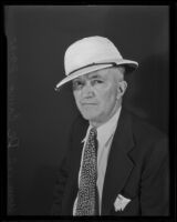 Mining engineer William Val De Camp, Los Angeles, 1935