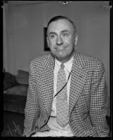 Arthur J. Ruland of National Improved Order of Red Men, Los Angeles, 1935
