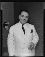 Chicago Tourism Manager Frank P. Higgins, Los Angeles, 1935