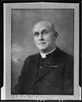 Portrait of Monsignor Raphael Fuhr, Los Angeles, [rephotographed, 1935]