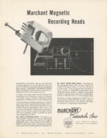Merchant Magnetic Recording Heads