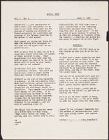 Box 2, Folder 1. Sleepy Lagoon Defense Committee's Publications.  Appeal News. (April 7, 1943 to March 4, 1944)
