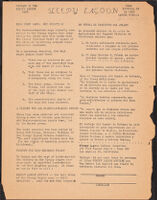 Box 2, Folder 5. Sleepy Lagoon Defense Committee's Publications.  This is the story of a crime 1944 January 29.