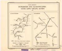 Eichelberger and Altmannsteiner Water Supply Groups, Bayern 1937