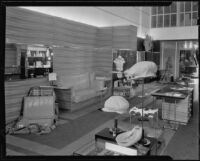 Interior view of The Bachelors haberdashery designed by Julius Ralph Davidson, Los Angeles, circa 1929