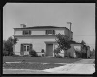 House possibly designed by J. R. Davidson or Jock Peters, Los Angeles County, 1928-1934