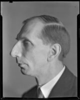 Carl Smalley, publishers' representative and art dealer, 1931