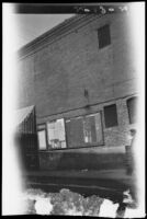 Partial view of a commercial building in Chinatown, Los Angeles, 1929