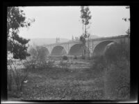 York Boulevard Bridge in the Arroyo Seco neighborhood of Olive Percival, Los Angeles, 1898-1899