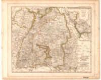 der Rhein vom Boden-See bis Cöln. Zugleich als Special-Karte von Würtemberg und Baden &c.