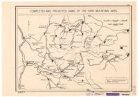 Completed and Projected Dams of The Harz Mountain Area