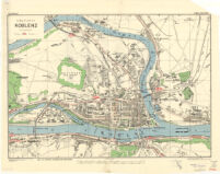 Town Plan of Koblenz
