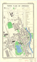 Town Plan of Zwickau