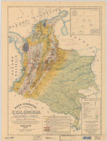 Mapa Comercial de la República de Colombia