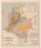 Coffee Map of the Republic of Colombia World's Largest Producer of Mild Coffees.