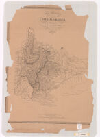 Carte Corografica del Estado de Cundinamarca