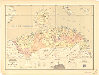 Carta Topografica (Topographic map) del Estado Falcon