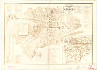 Plano de Caracas por Ricardo Razetto 1929