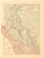 Mapa Que Comprende Las Ultimas Exploraciones y Estudios Verificados Desde 1900 Hasta 1906.