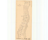 Typography of Central Chile (from Whitbeck - Geography of Latin America)