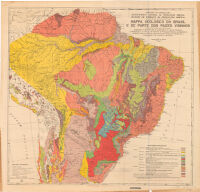 Mappa Geologico do Brasil e de Parte dos Paizes Visinhos