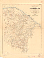 Mappa do Estado da Ceará