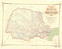 Mappa do Estado do Paraná