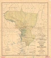 Mapa da Viaçáo do Estado de Mato Grosso