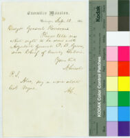 Abraham Lincoln to William S. Rosecrans, 1864, September 10