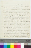 William S. Rosecrans to Abraham Lincoln, 1865, February 24