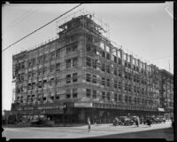 Textile Building in the process of being modernized, Los Angeles, 1935